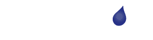 White Precision Seamless Gutters Logo